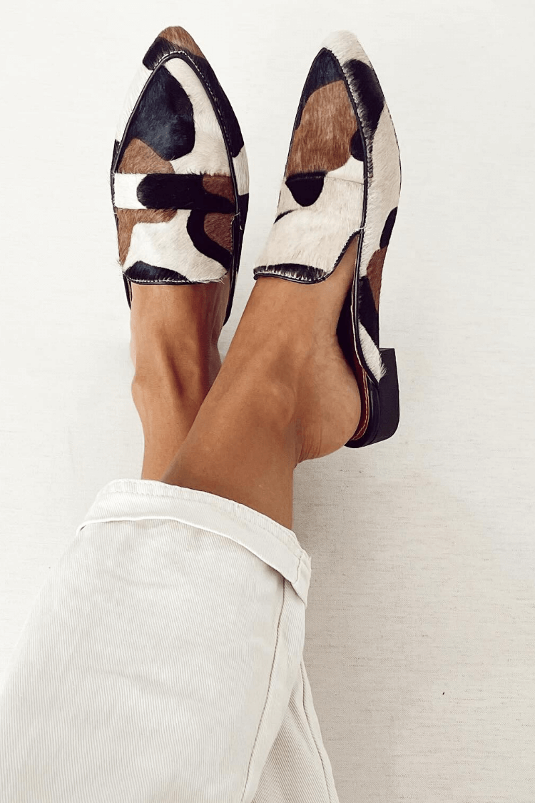 ELIX – LOAFER WITH ABSTRACT PATTERN
