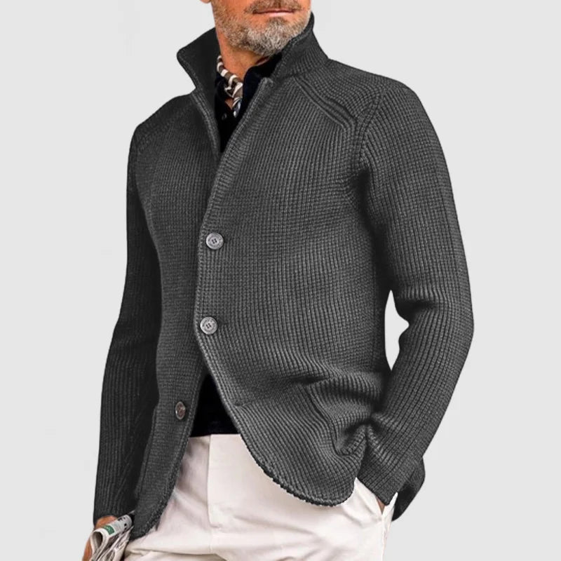 Ethan™ | Premium Shawl-Collar Cardigan – Timeless Comfort & Style