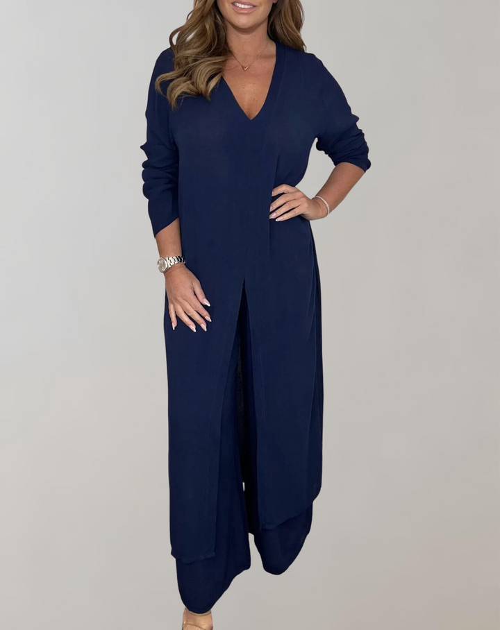 BB - Long Top with Elegant High Slit