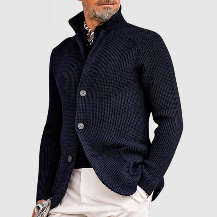 Ethan™ | Premium Shawl-Collar Cardigan – Timeless Comfort & Style