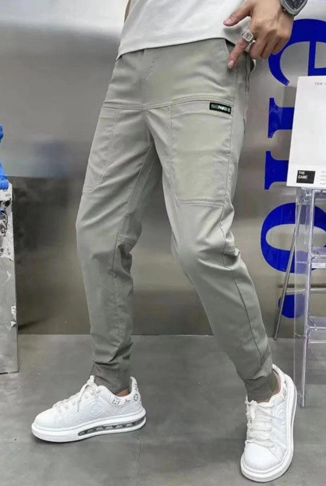 Leonardo – High-Quality Stretch Cargo Pants