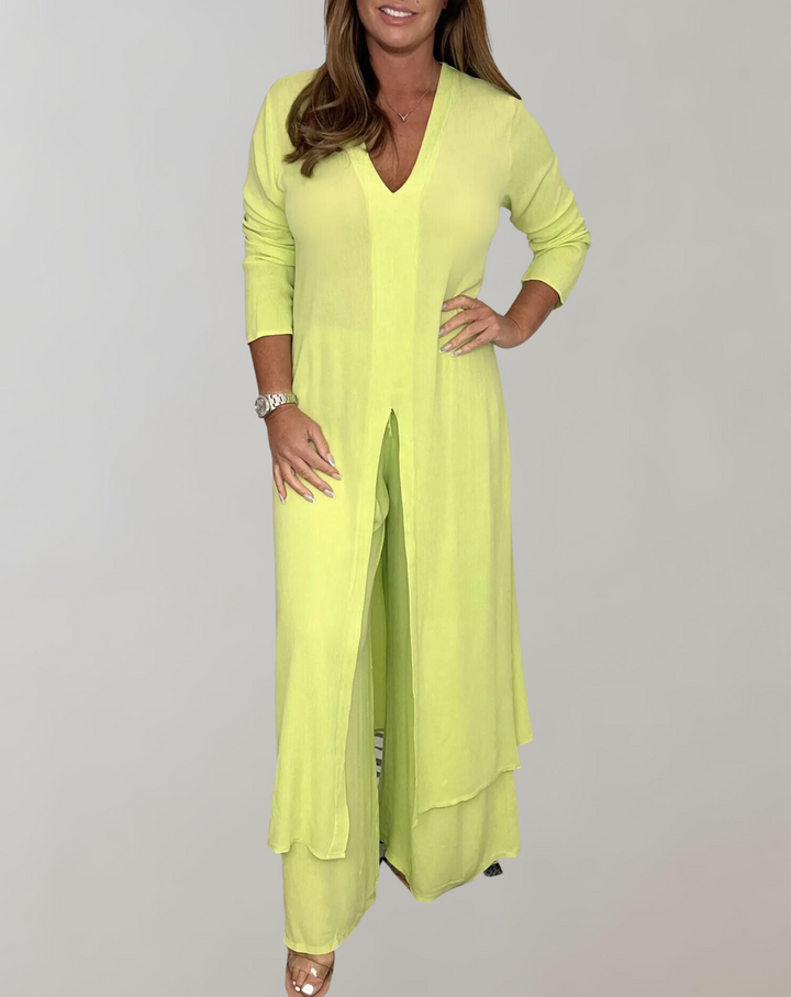 BB - Long Top with Elegant High Slit