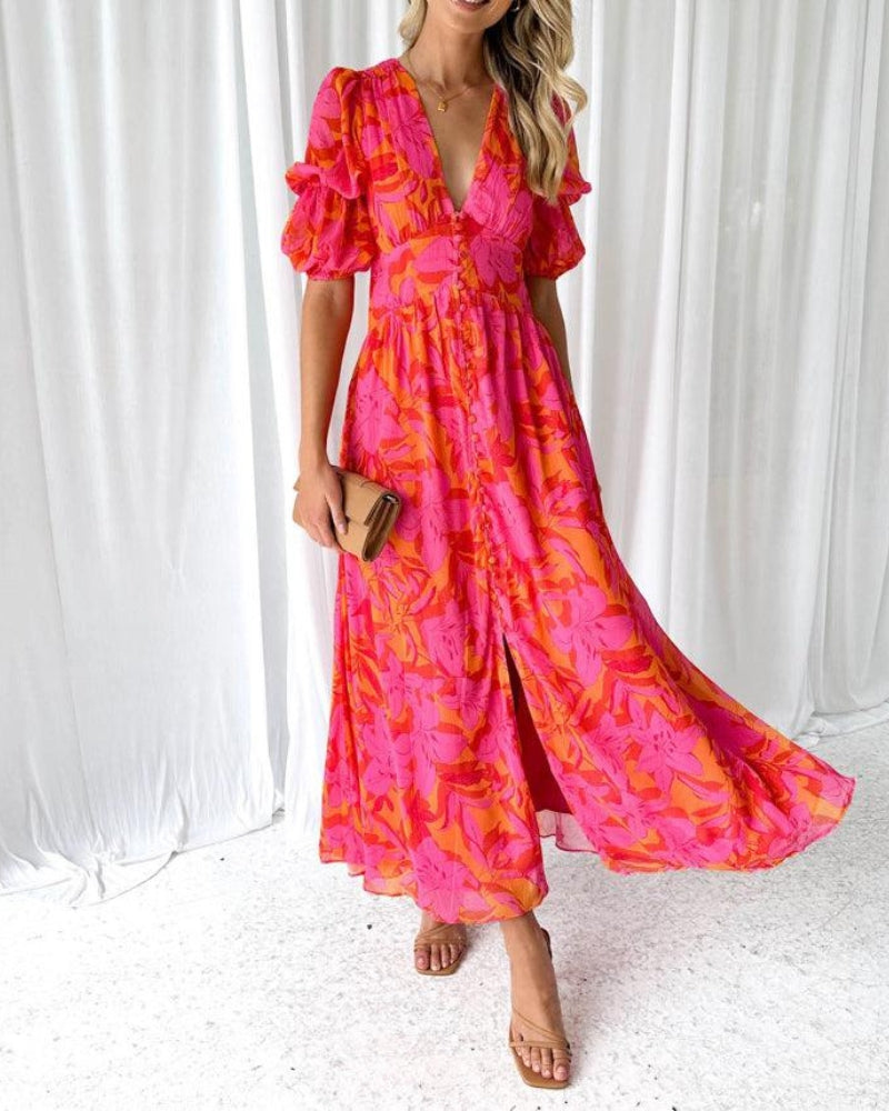 Olivia™ | Elegant Long Summer Dress