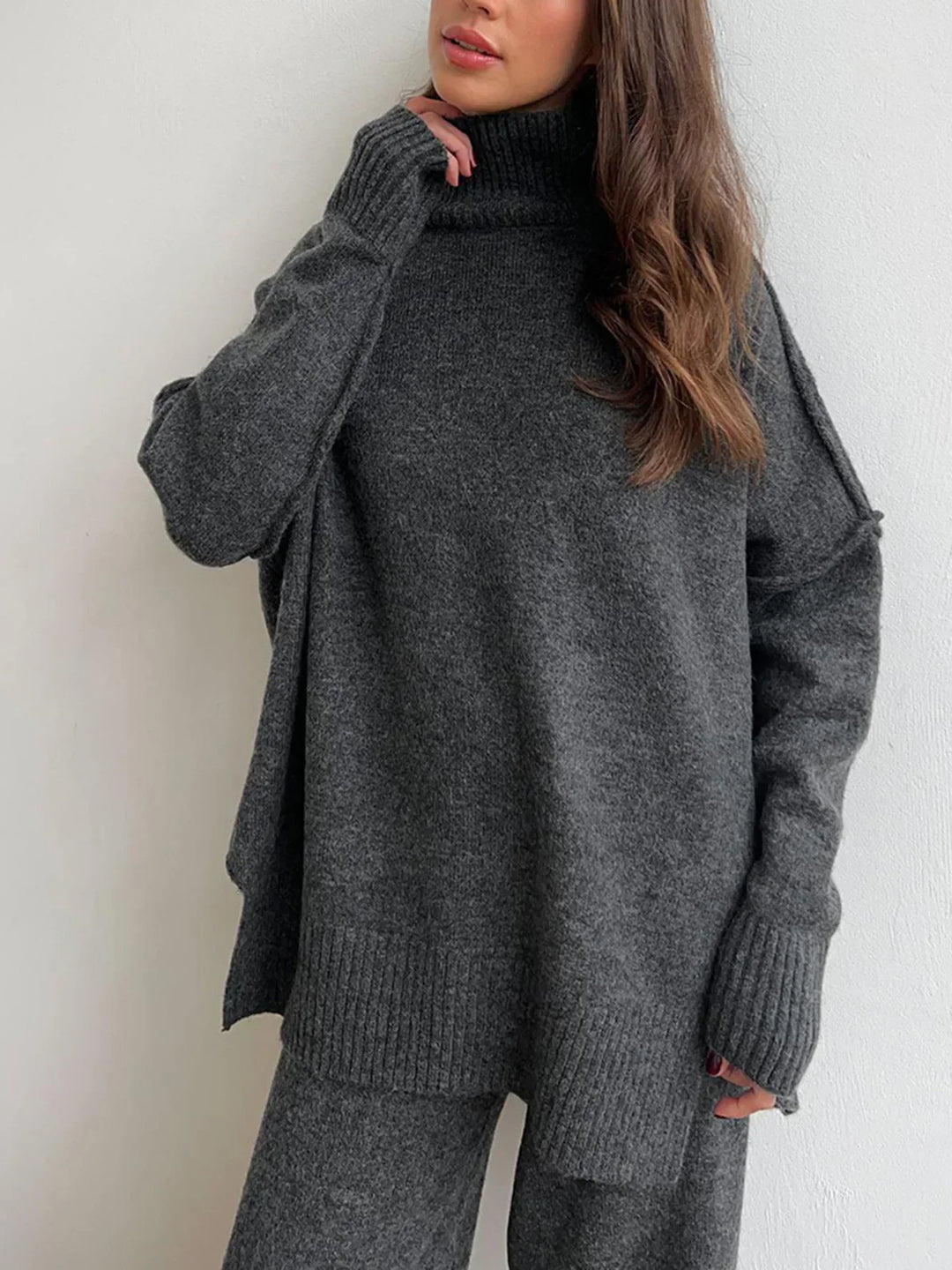 BB™ | Turtleneck Knit and Pants Set