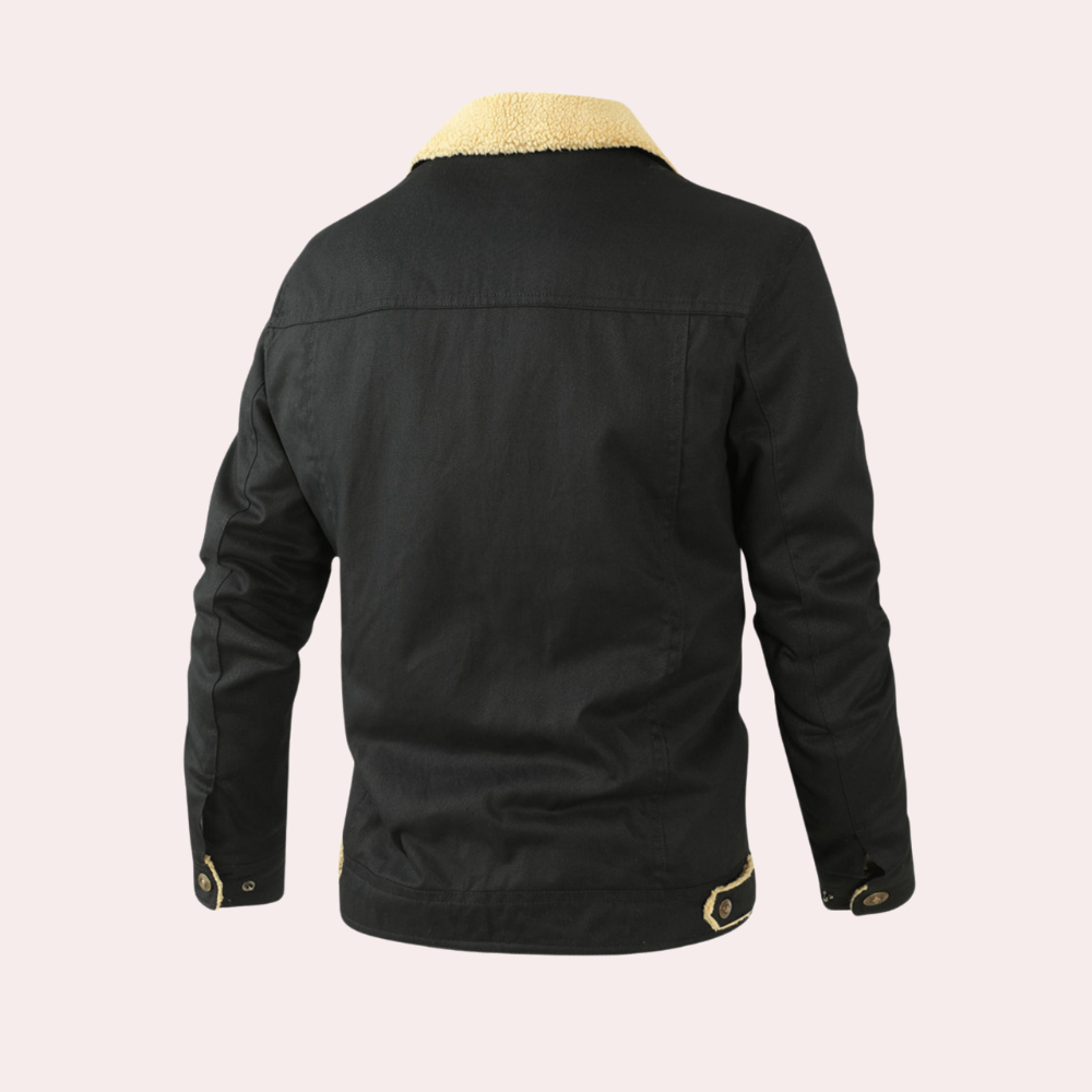 Oliver | Men's Warm Sherpa-Lined Winter Jacket
