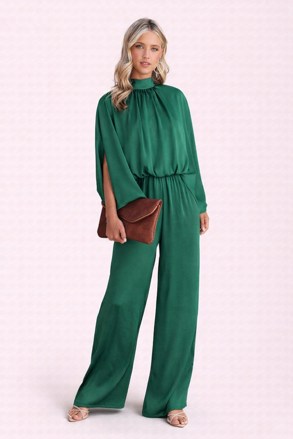 BB™ | Elegant High-Neck Jumpsuit