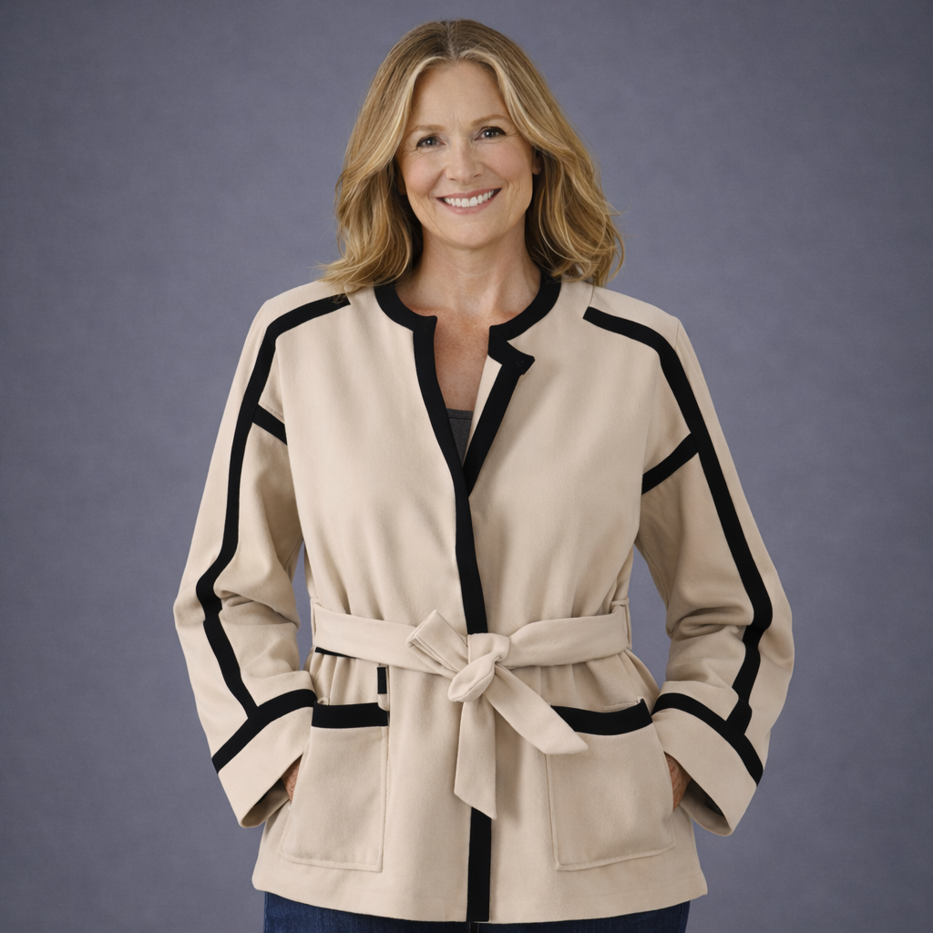 BB™ | Striped Wool Coat