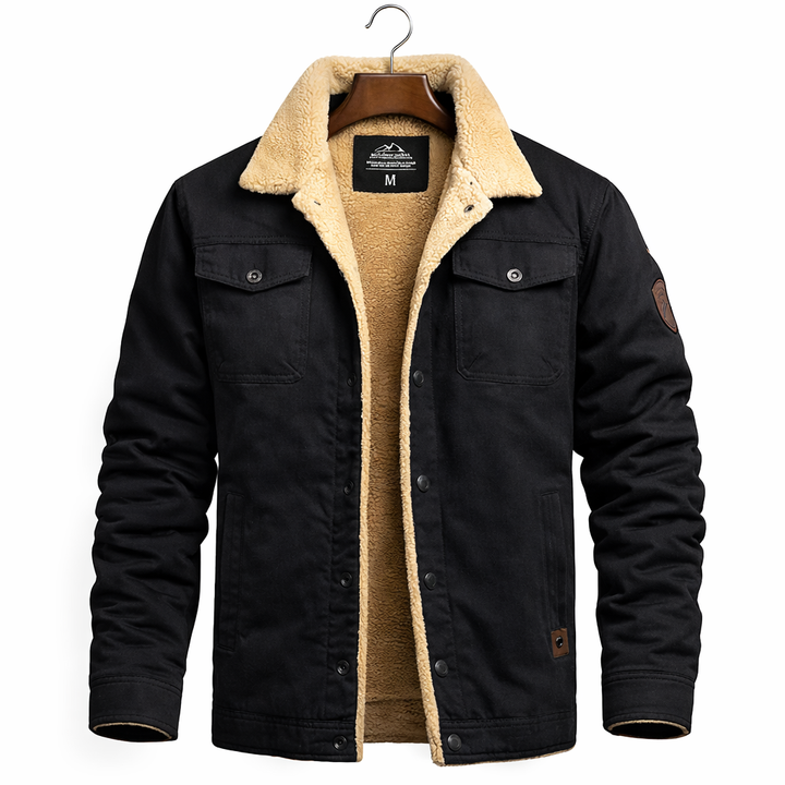 Oliver | Men's Warm Sherpa-Lined Winter Jacket