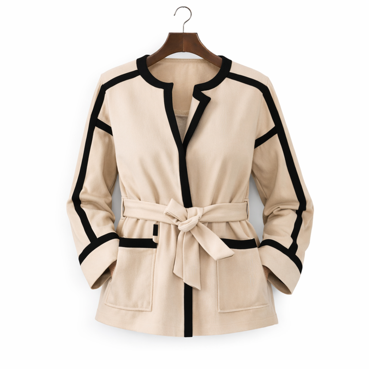 BB™ | Striped Wool Coat