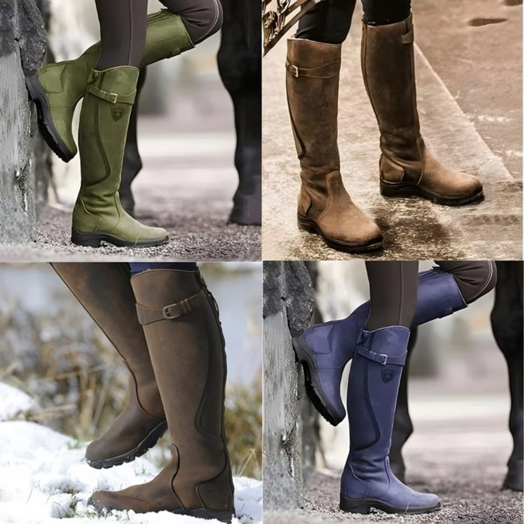 SAELA – STYLISH LEATHER BOOTS