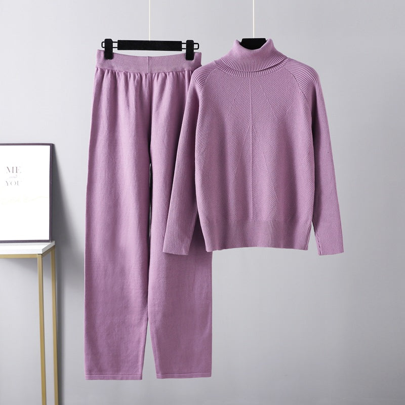 BB™ | Cable Knit Lounge Two-Piece Set
