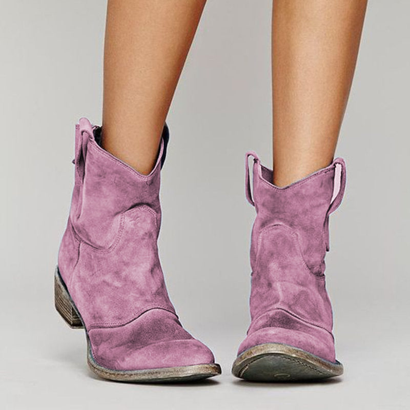 CIARA – PREMIUM SUEDE ANKLE BOOTS