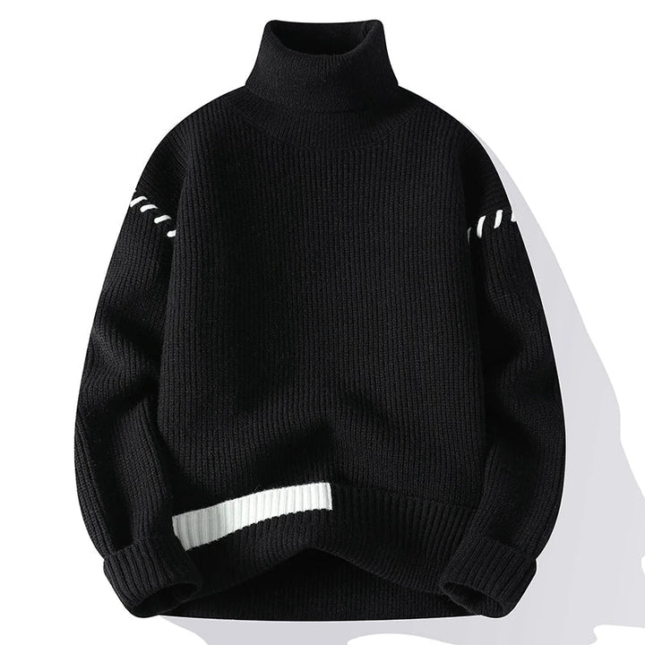 Elegant Contour Turtleneck