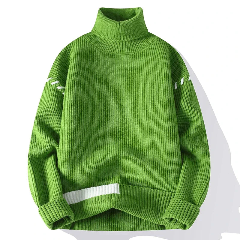 Elegant Contour Turtleneck