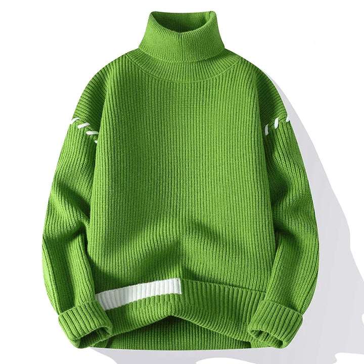 Elegant Contour Turtleneck