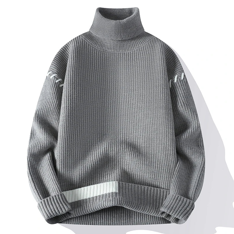 Elegant Contour Turtleneck