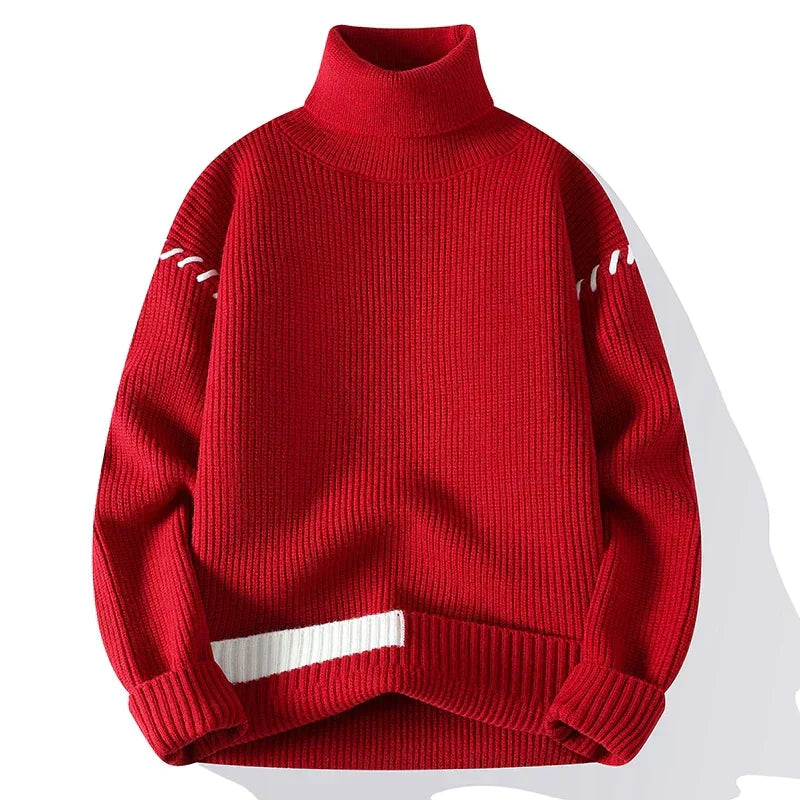 Elegant Contour Turtleneck