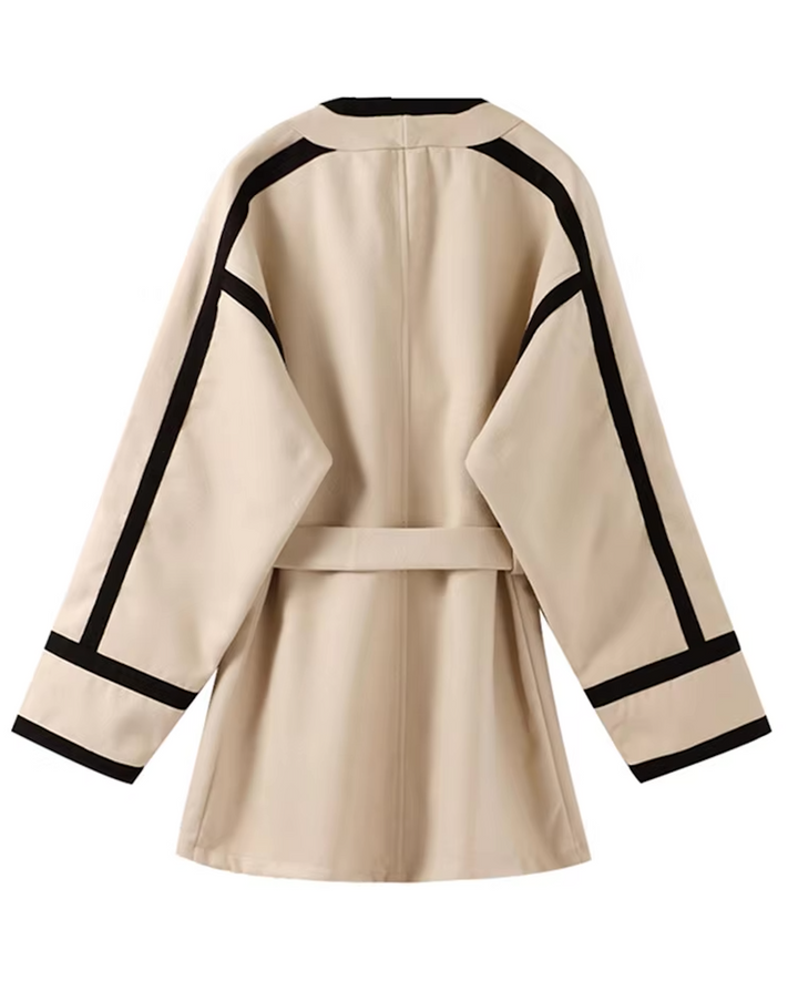 BB™ | Striped Wool Coat