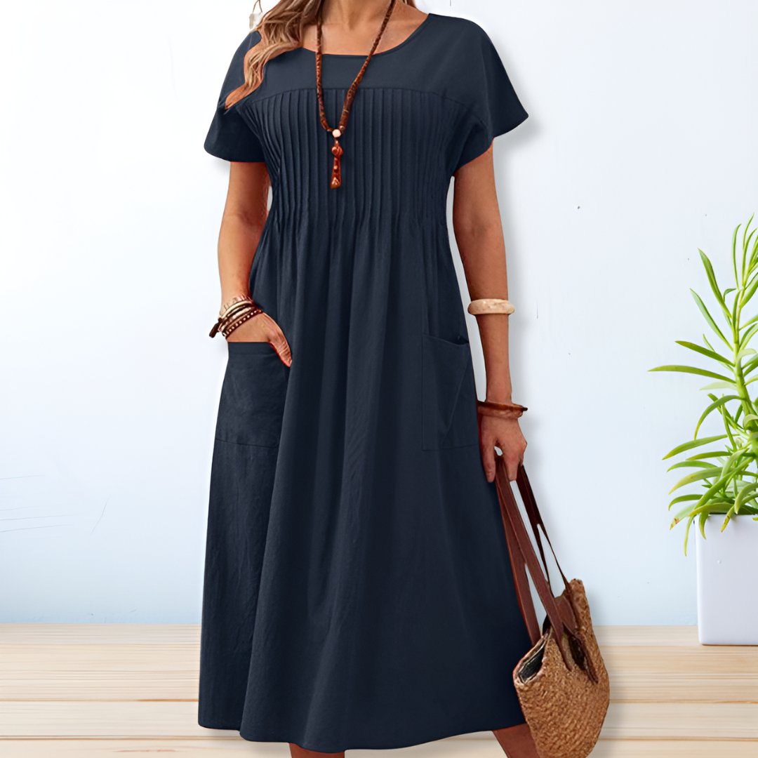 BB | Soft & Flowy Relaxed Fit Dress – Your Go-To Everyday Look