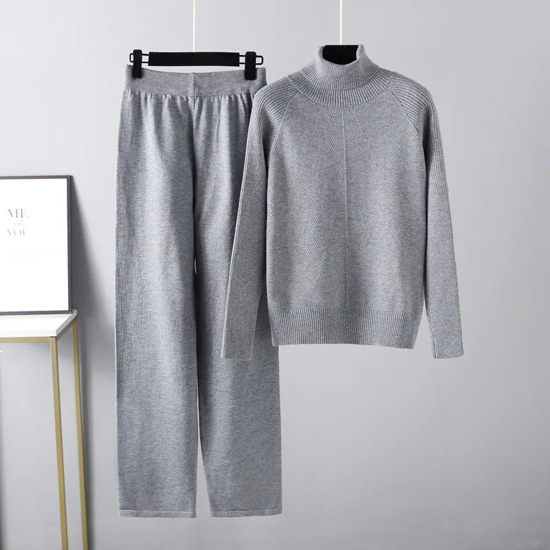 BB™ | Cable Knit Lounge Two-Piece Set