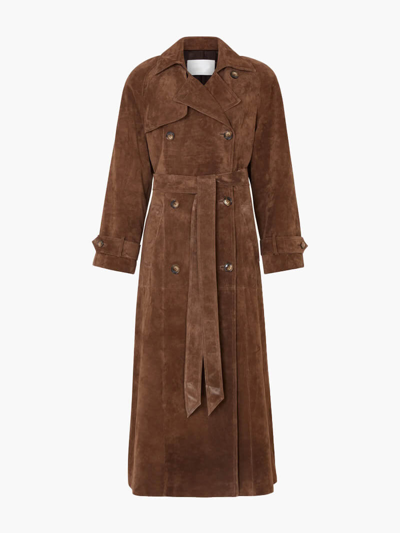 BB™ | Suede Trench Coat