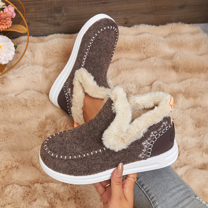OrthoLuxe - Plush-Lined Shoes